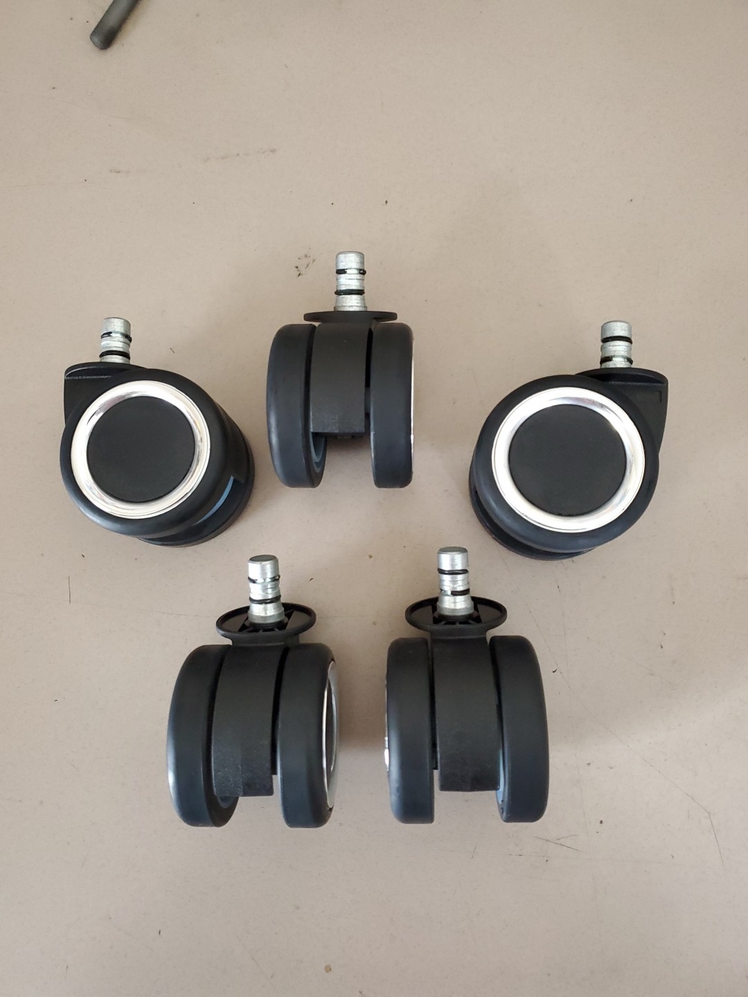 NEW Set of 5 Gross Stabil 2" Caster Wheels *FREE SHIPPING*