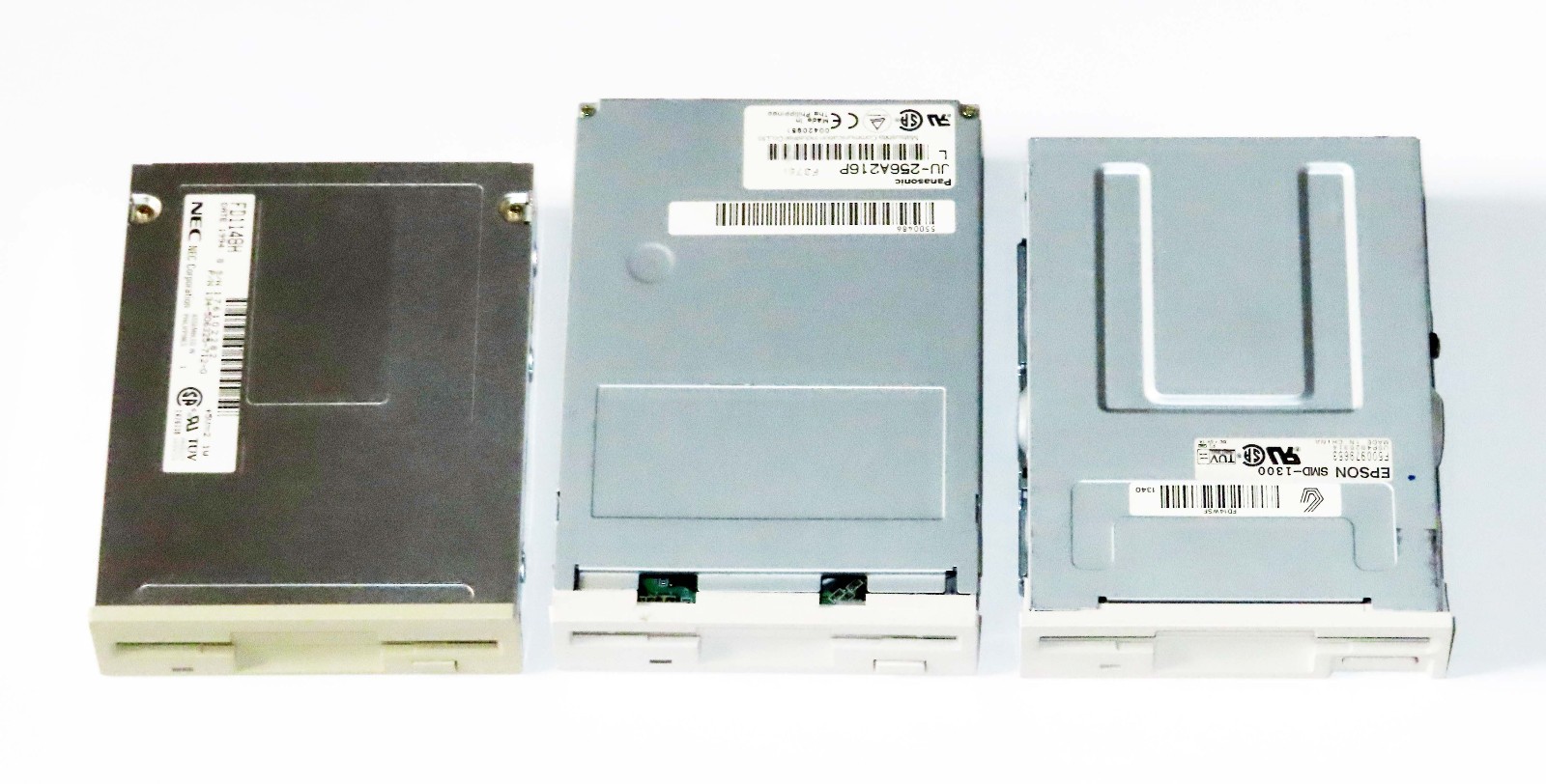 Mitsumi, NEC 3.5" Floppy Disk Drive FDD 1.44MB — Tested, Clean — FREE Shipping