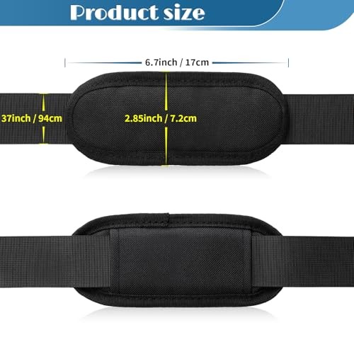 Duffle Bag Strap Replacement, Universal Heavy Duty Adjustable Shoulder Strap