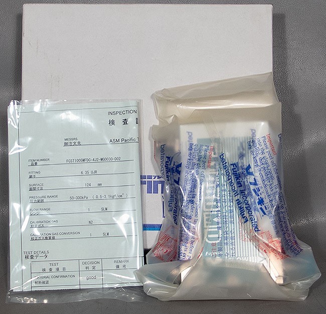 NEW Fujikin FCST1005MFDC-4J2-MG0030 MFC Mass Flow Controller N2/H2 1 slm