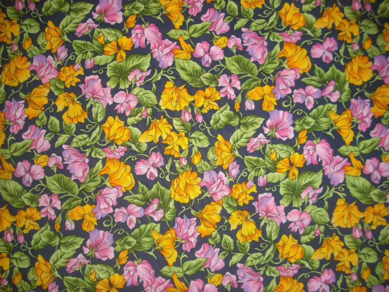 HOFFMAN A Year in the Meadow QUILT FABRIC - April