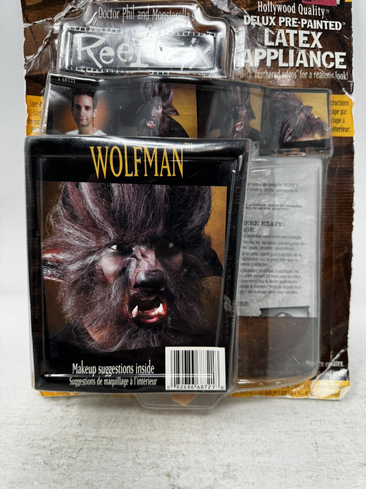 Reel F/X Wolfman Kit, Grey, One Size NIB