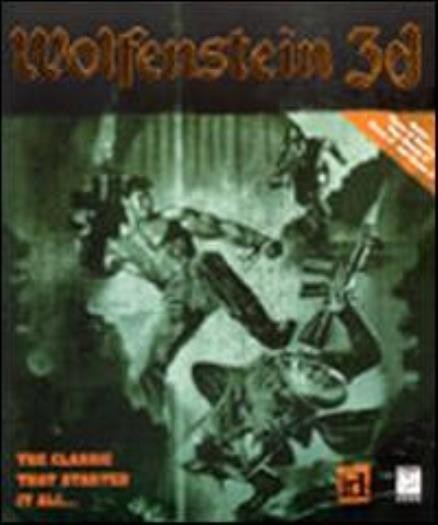 Wolfenstein 3D PC CD classic fight evil German soldiers action game FULL VERSION