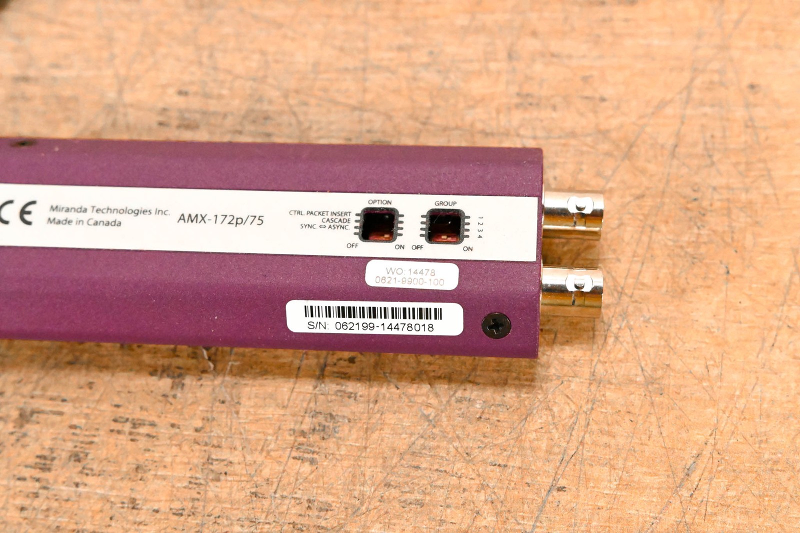 Miranda picoLink AMX-172p/75 Audio Multiplexer (NO PSU) CG003A7
