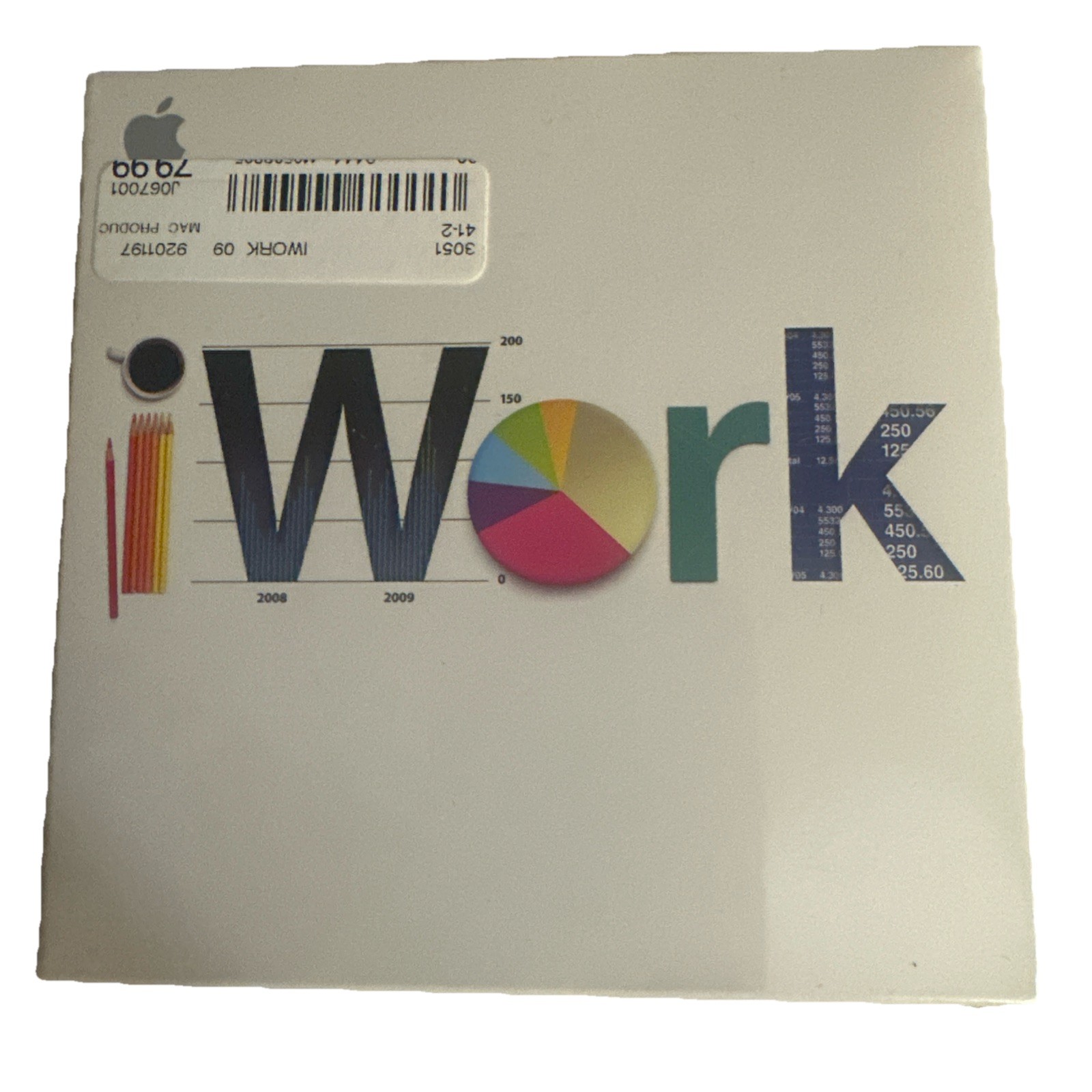 Apple iWork '09 (Retail) - Full Version for Mac MB942Z/A - Sealed