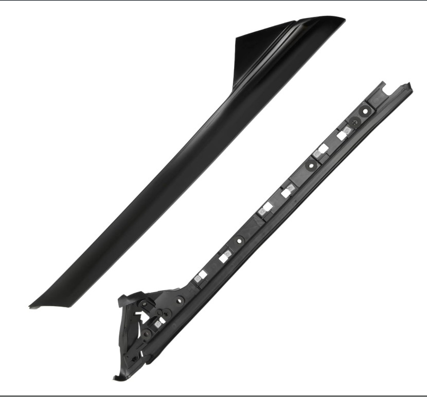 Windshield Trim Molding A-Pillar Set, Compatible with 2011-2019 Ford Explorer...