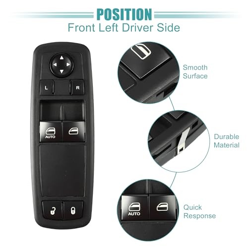Power Window Switch Window Control Switch Fit for Dodge Grand Caravan 2008