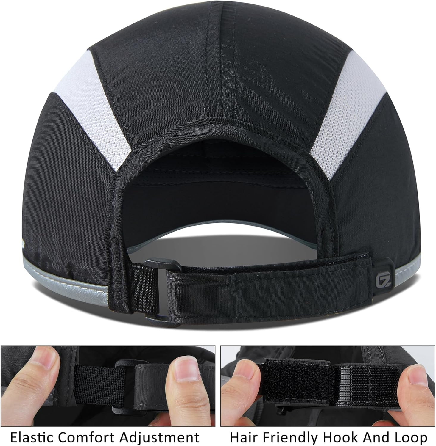 Reflective Folding Outdoor Hat Unstructured Design UPF 50+ Sun Protection Sport