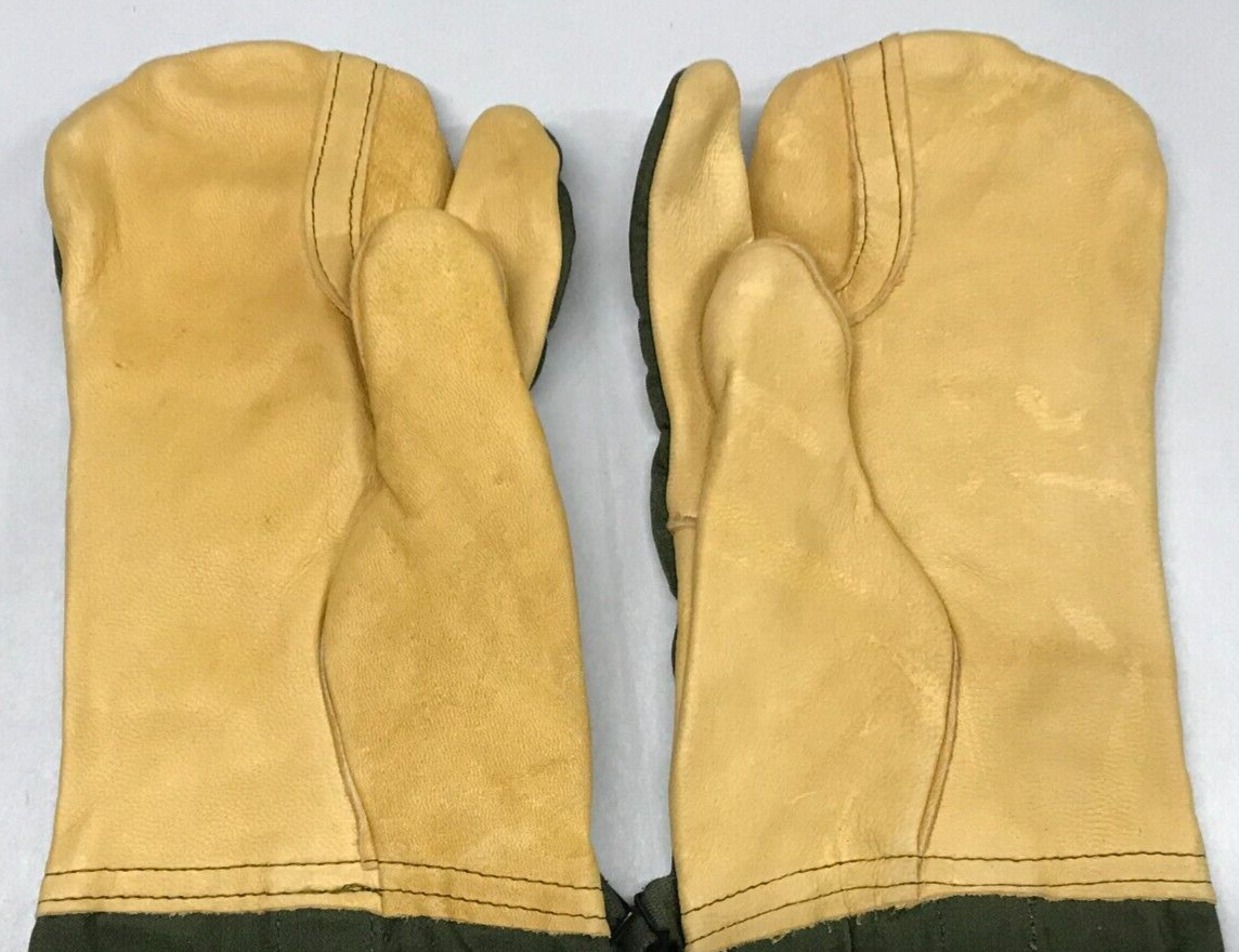 USGI Cold Weather Trigger Finger Mittens M1965 OD NOS