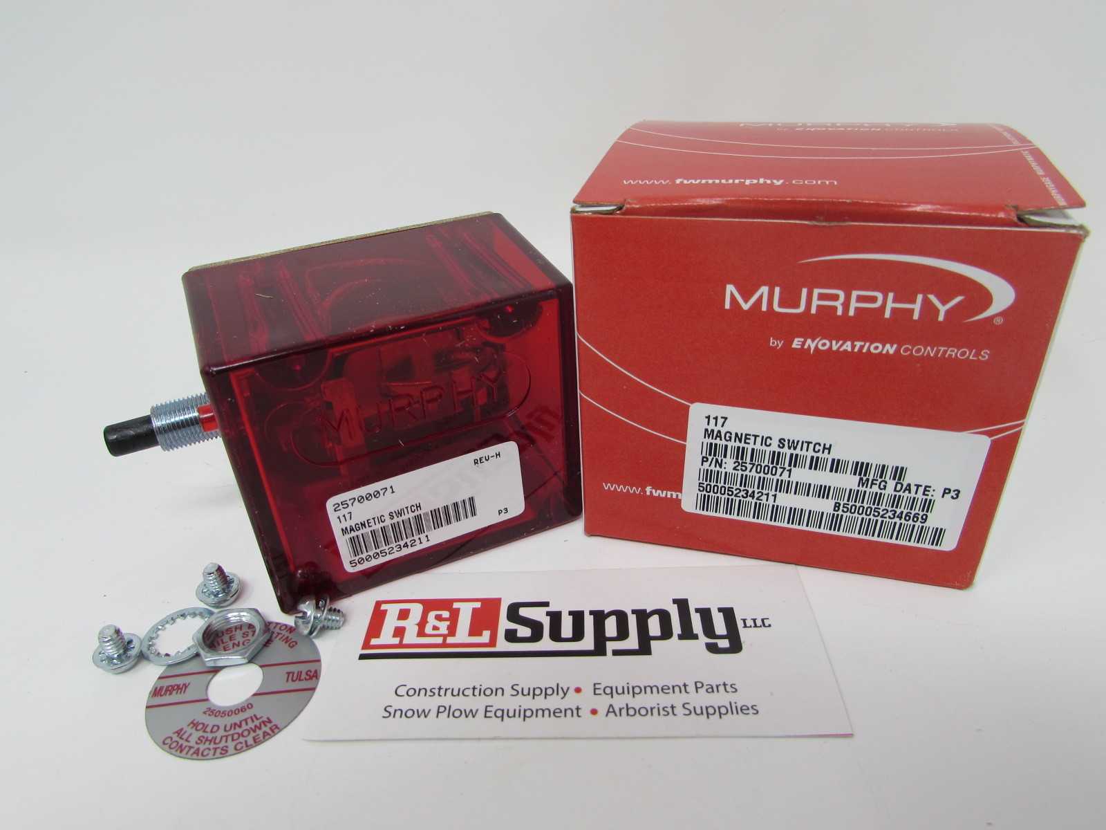 Murphy 117 Tattletale® Magnetic Switch - VARIOUS INDUSTRIAL EQUIPMENT 25700071
