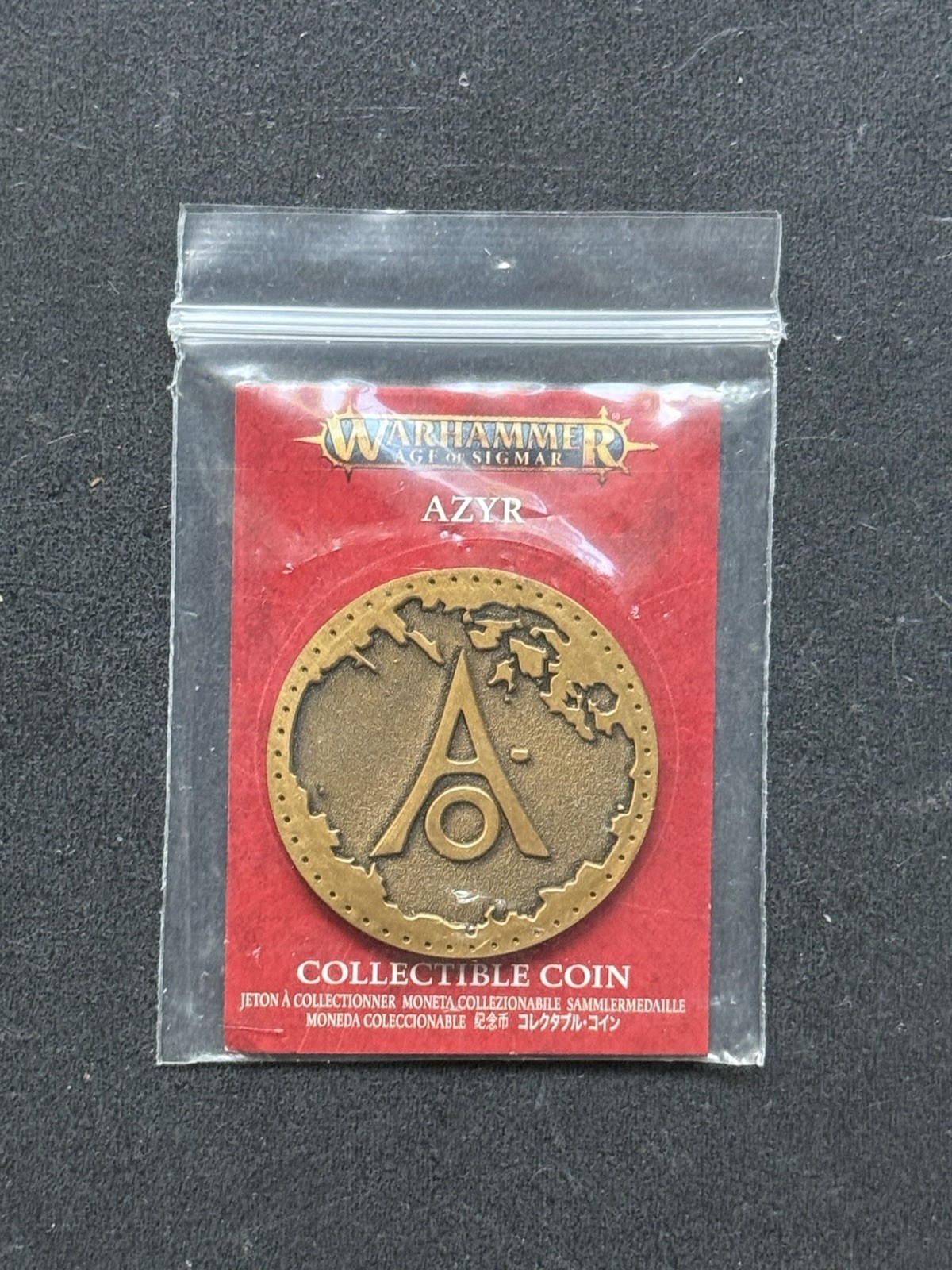 Azyr Collectible Coin-Stormcast Eternal-Chaos-Magic-Realm-Orruk-Warhammer Sigmar