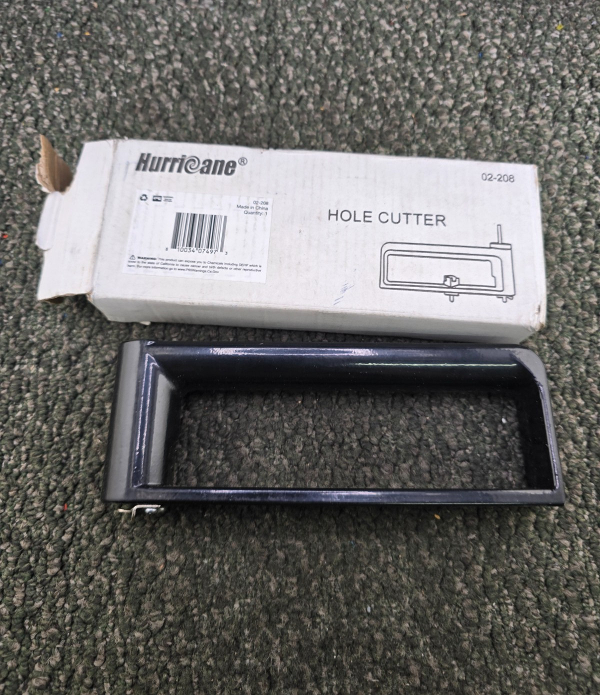 HURRICANE 02-208: Adjustable Hole Cutter 2-12" Dia For 24 Gauge Stainless Steel