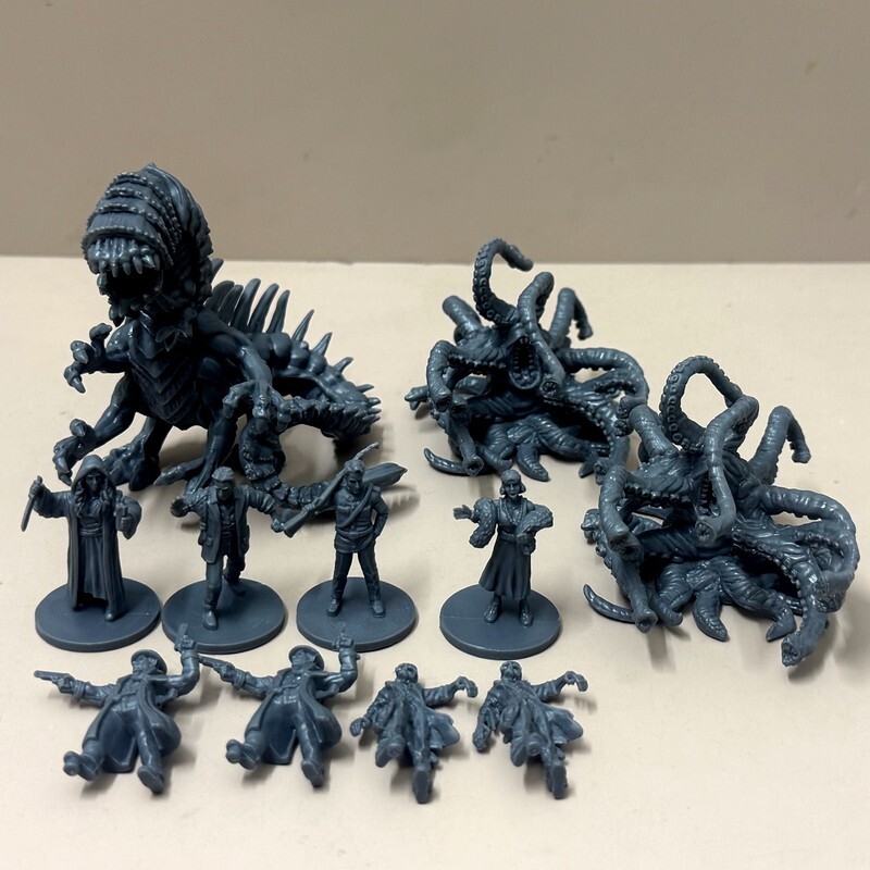 11x Mansions of Madness Lloigor Star Vampire Monsters Skeleton Board Game Minis