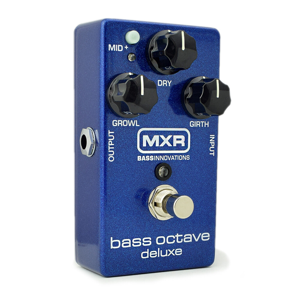 MXR - Bass Octave Deluxe - Dual-Voice - Electric Bass Guitar Effects Pedal - ...