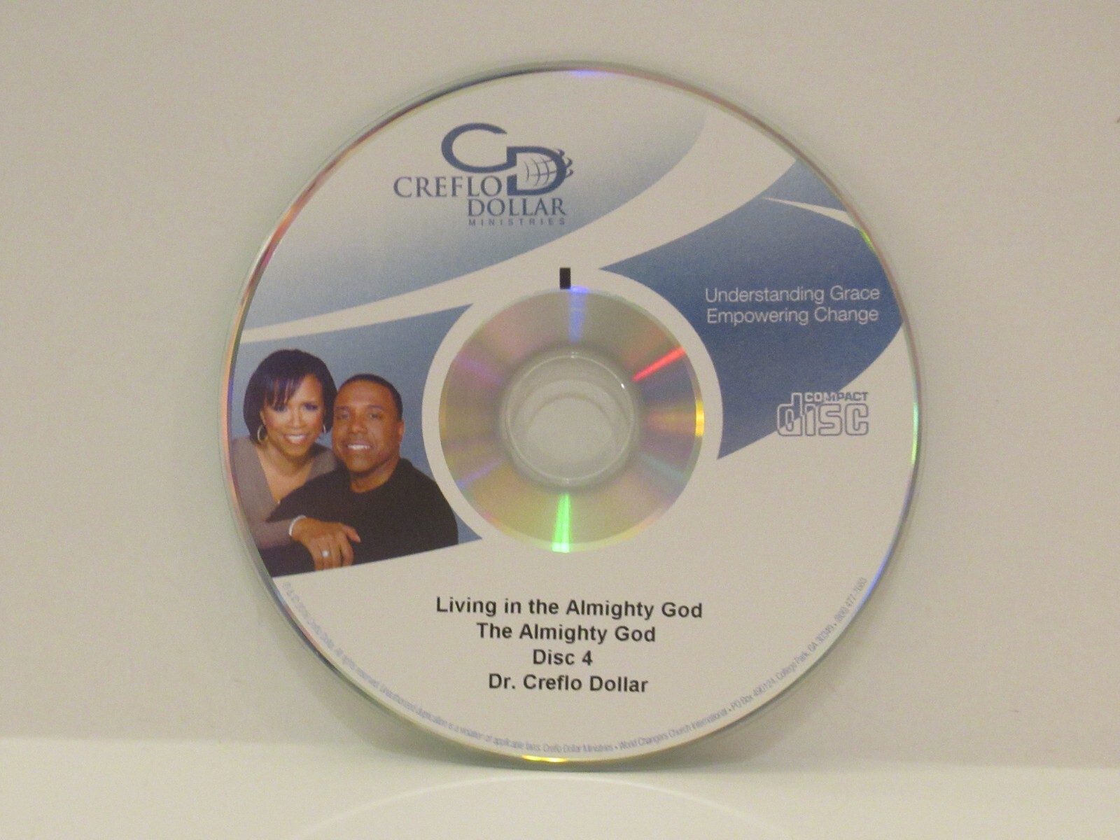 Creflo Dollar - Living In The Almighty God (CD)