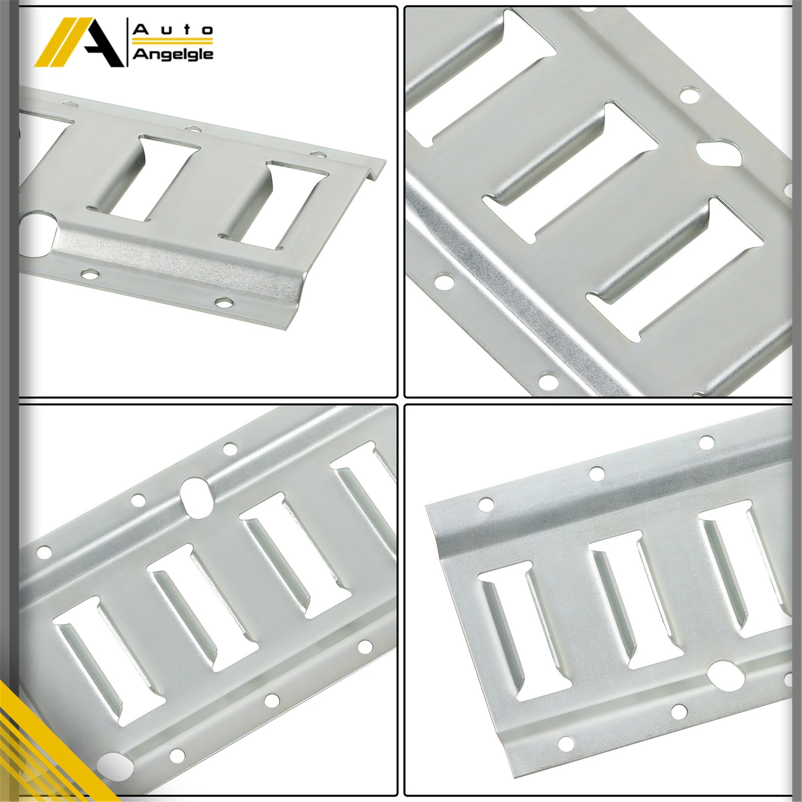 10PCS E Track Tie-Down Rail Kit Trucks Vans Garages Trailer Tie Down System