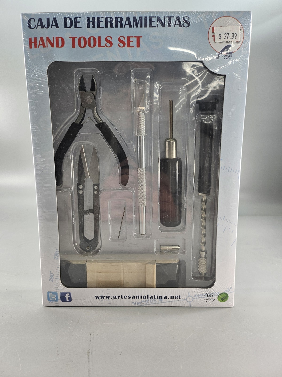 Artesania Latina Hobby Tools Hand Tools Set New Sealed