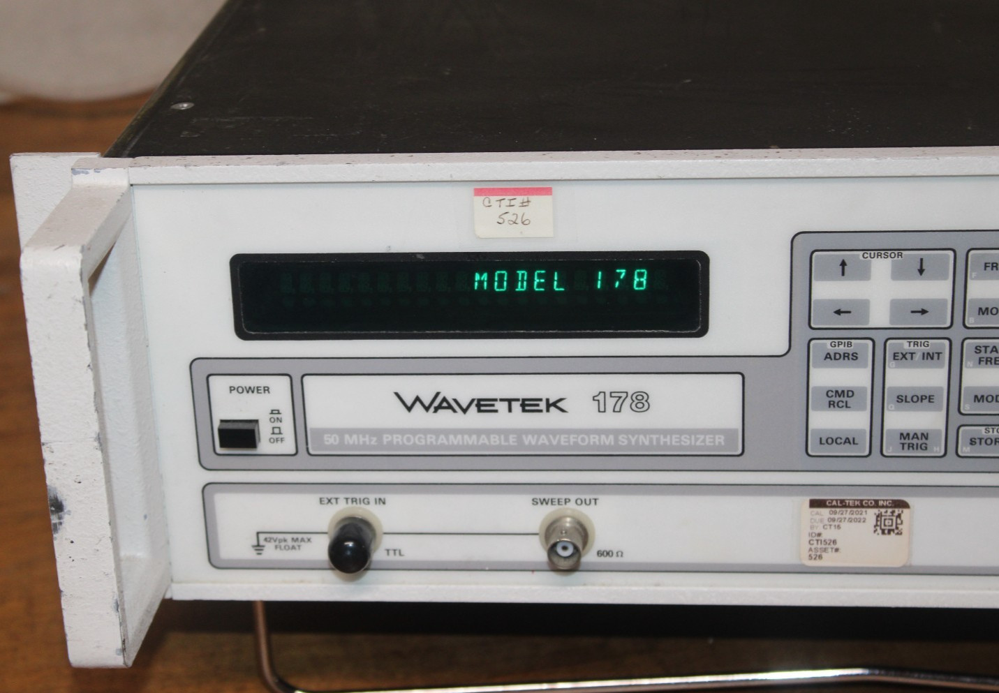 Wavetek 178 Programmable Waveform Synthesizer (NO KNOWN FAULTS)