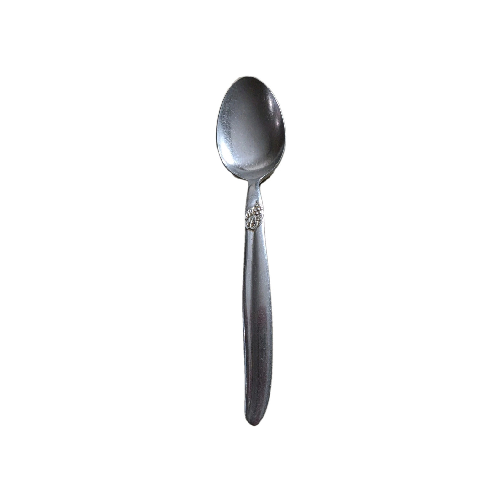 1960s Montgomery Ward Grape Flatware Stainless Japan MWCO Teaspoon