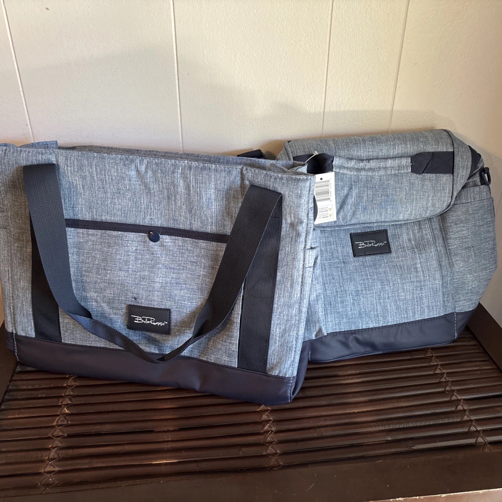 BELLA RUSSO SET  15.7” TOTE BAG COOLER & 9” INSULATED LUNCH BAG  New
