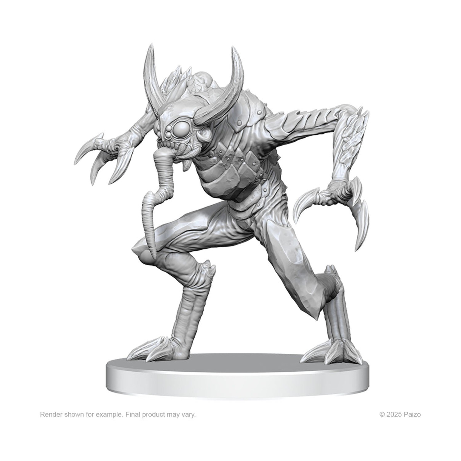 WizKids Pathfinder Mini 28mm Vloriak (Despoiler Demon) & Demonologist Pack New
