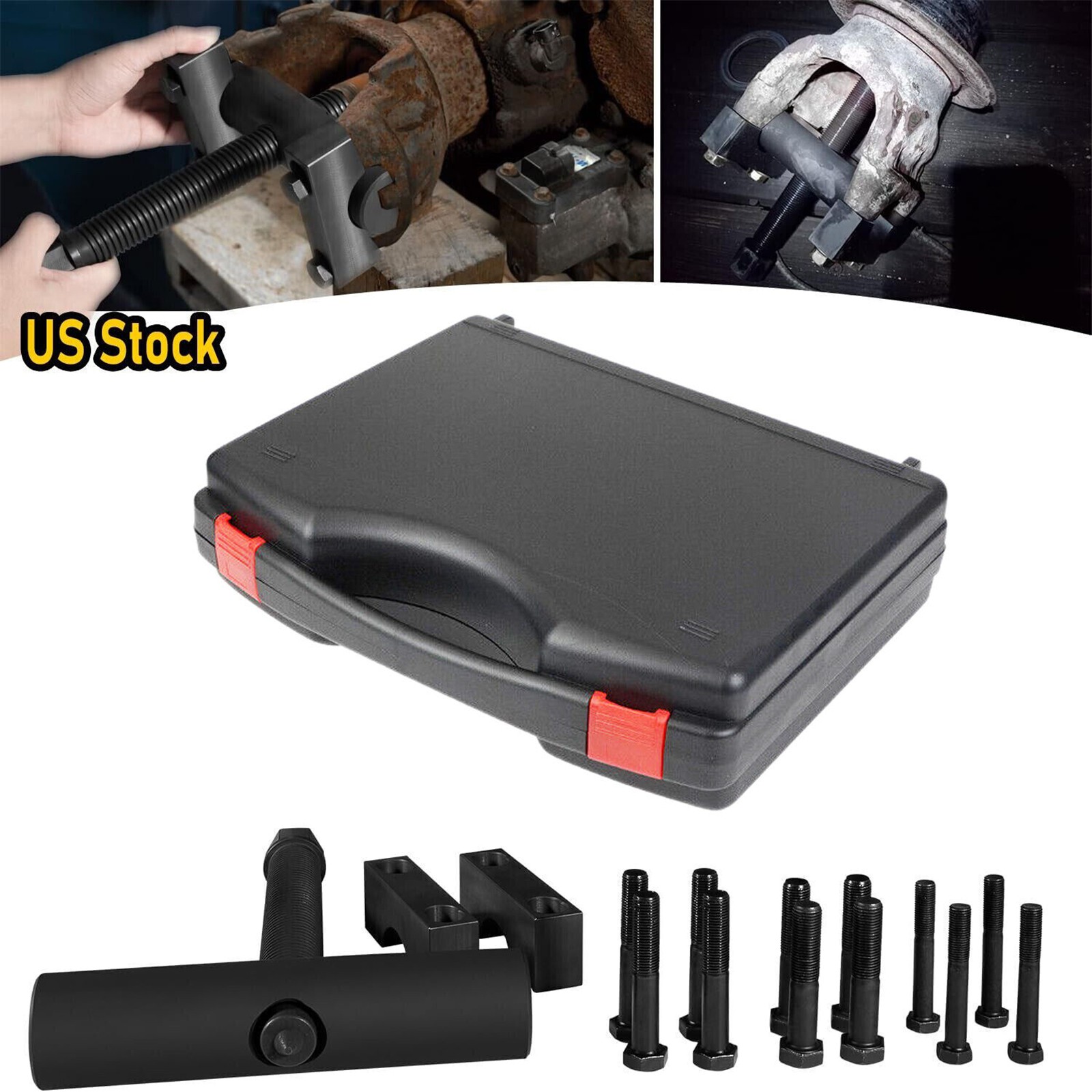 60050 HeavyDuty Yoke Puller Tools Kit Compatible with 10803 For Class 6-8 trucks