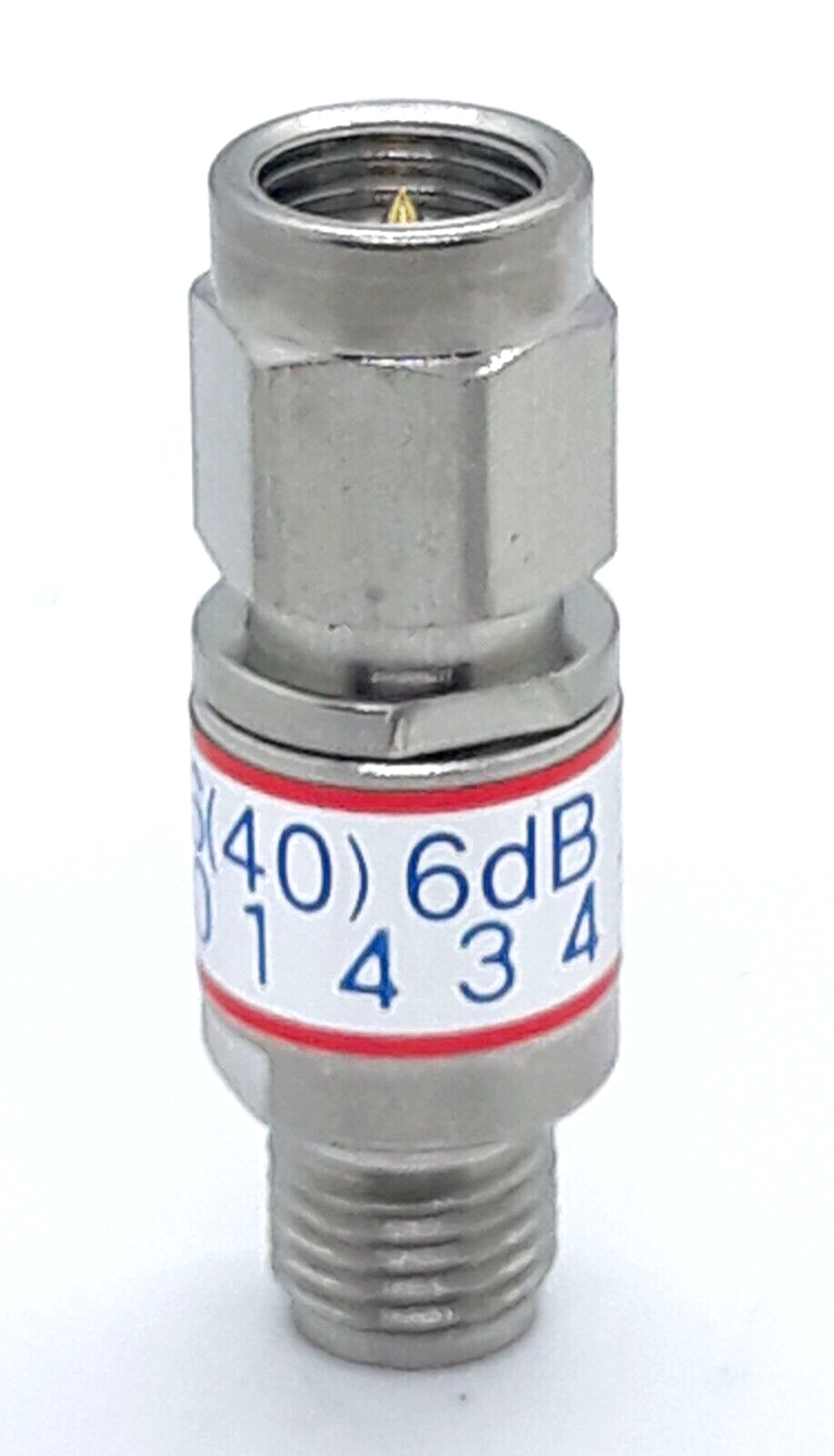 HRS AT-106 (40) DC-18GHz 6dB 1W SMA RF Microwave Coaxial Fixed Attenuator