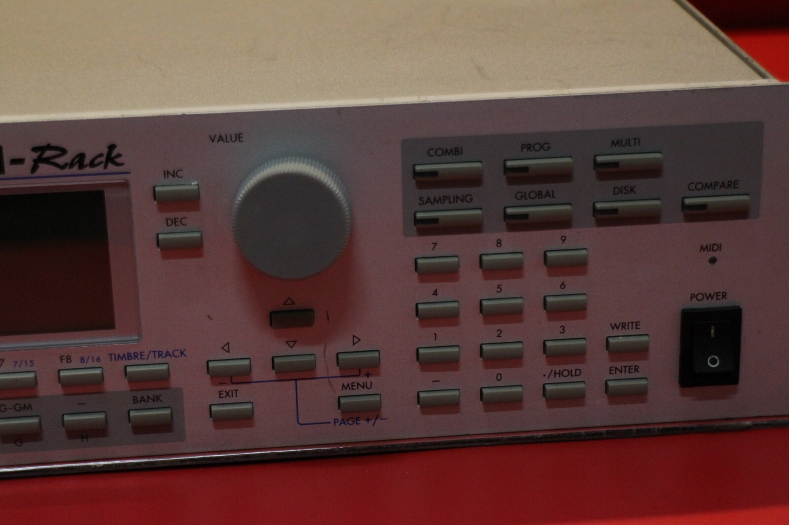 USED Korg Triton Rack Expandable Hi Module Sampler Synthesizer U1937 230804
