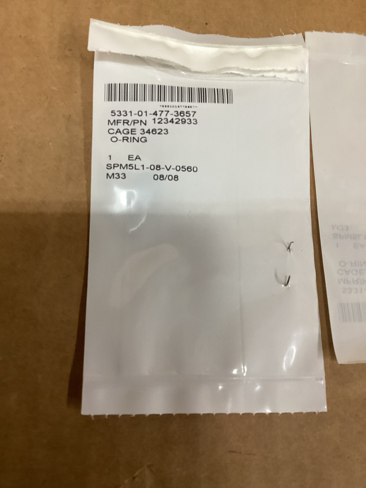 O-ring/HMMWV5331-01-477-3657(4-Each)