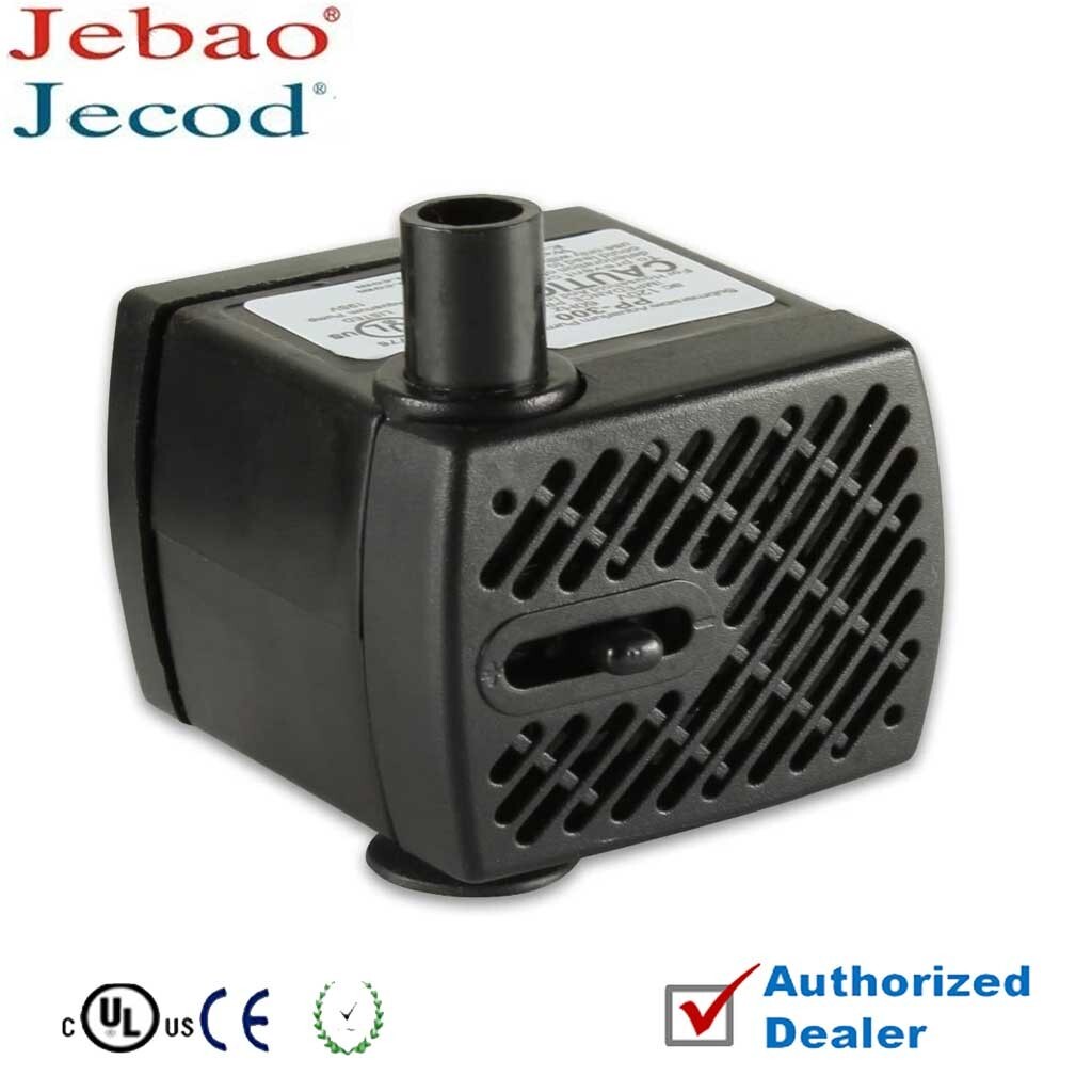 Jebao PP-333  Submersible Fountain Pond Pump 66gph  (No inline Plug)