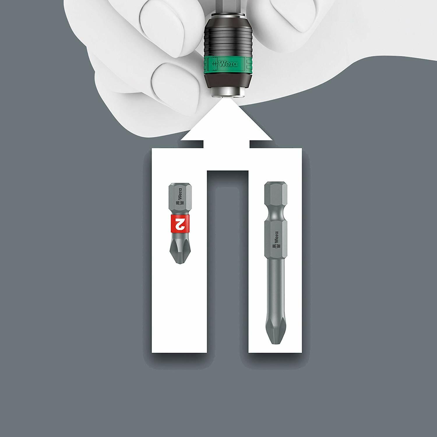 Wera 05052502001 Rapidaptor Universal Magnetic Bit Holder