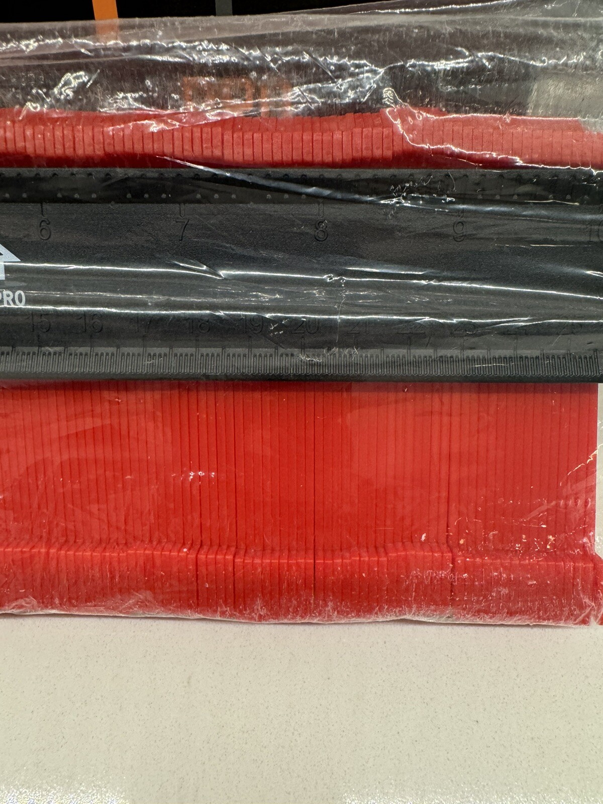 DIY PRO GAUGE Profile Measuring Tool Shape Plastic Ruler 10 Inch