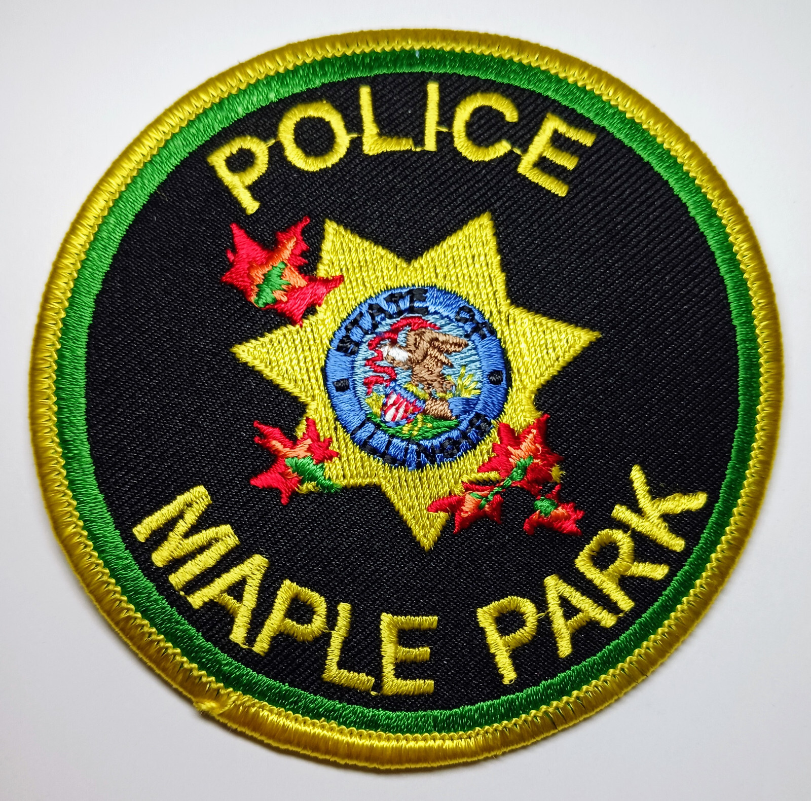 Maple Park Illinois Police Patch -  FREE US SHIPPING !