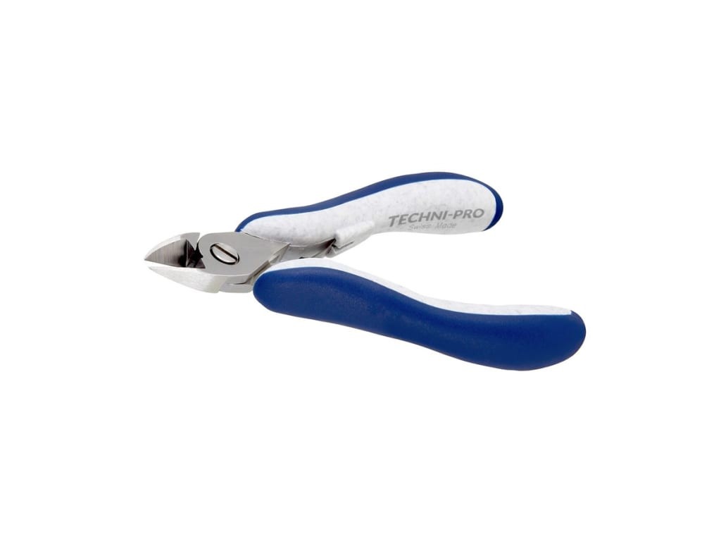 Techni-Pro 758PL5161 - High Precision Cutter, XL Oval Head, Flush, ESD Safe