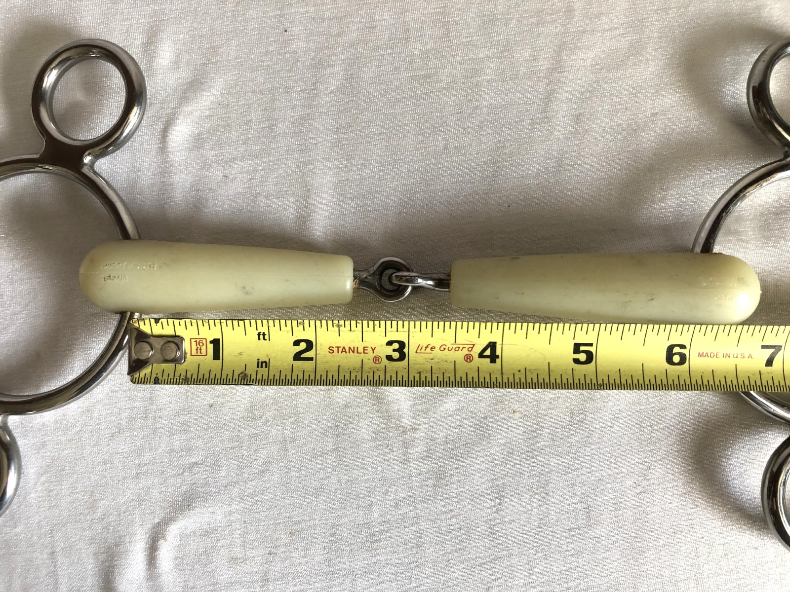 6" Happy Mouth Jointed 2-Ring Gag Elevator Bit - Great Condition