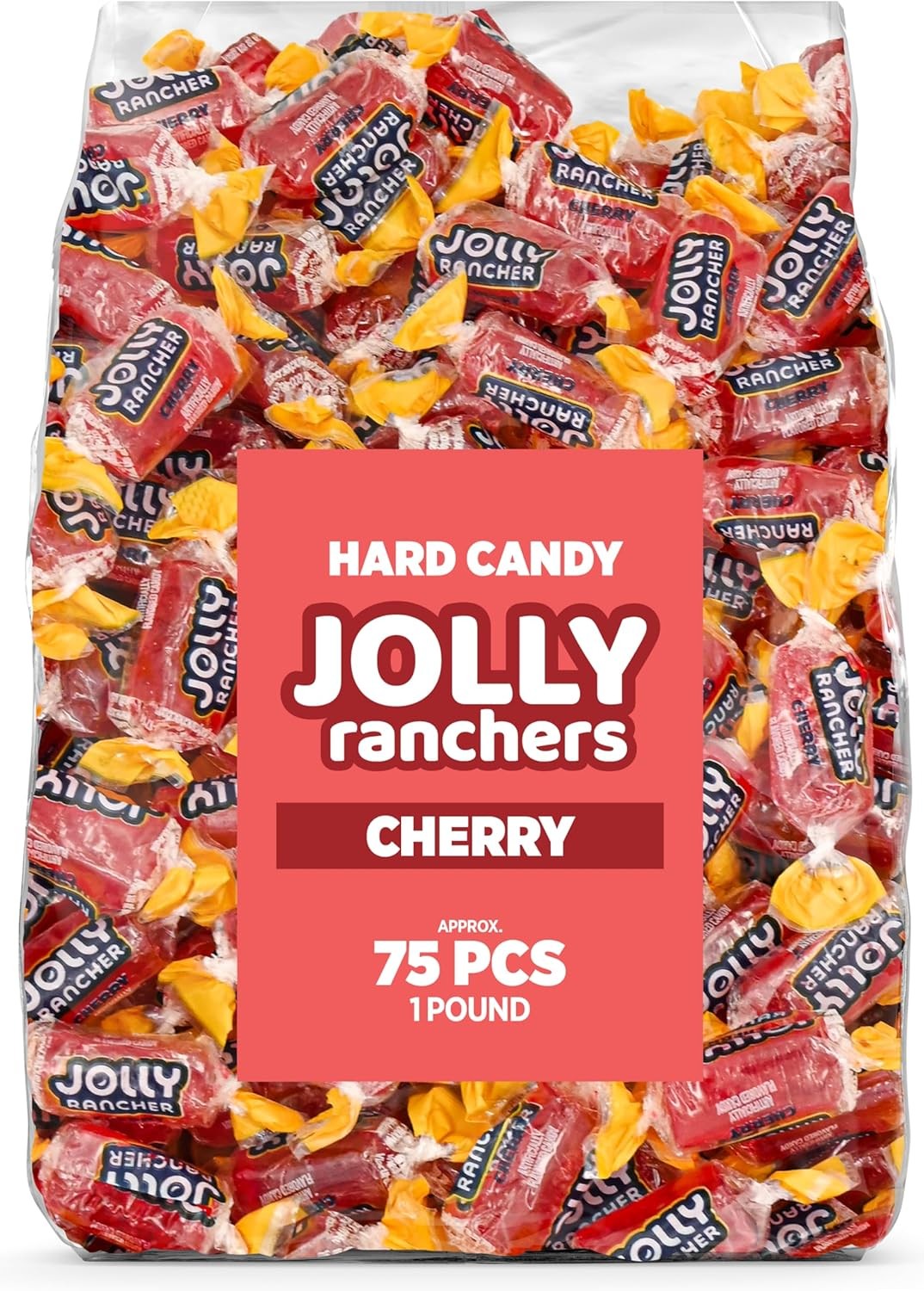 Cherry J Ranchers Hard Candy – Original Flavor – 1 LB Bulk Bag –