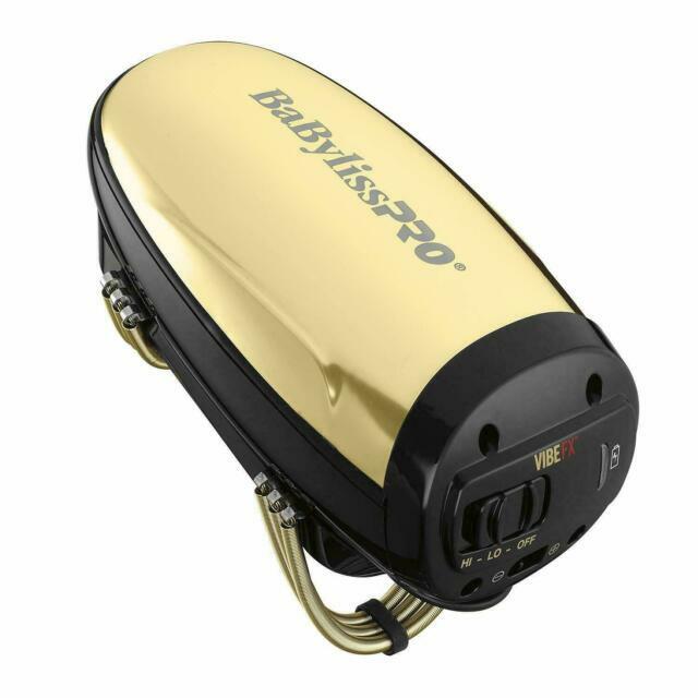 BaByliss PRO VIBEFX Cord/Cordless Hand Massager - FXSSMG - Gold