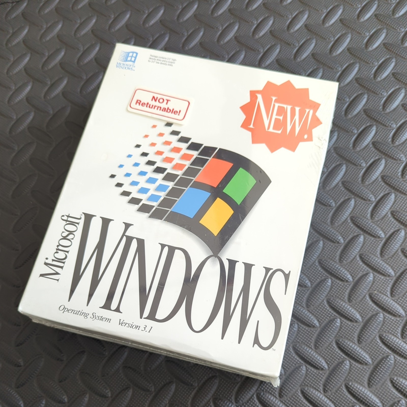 Microsoft Windows 3.1 sealed in box