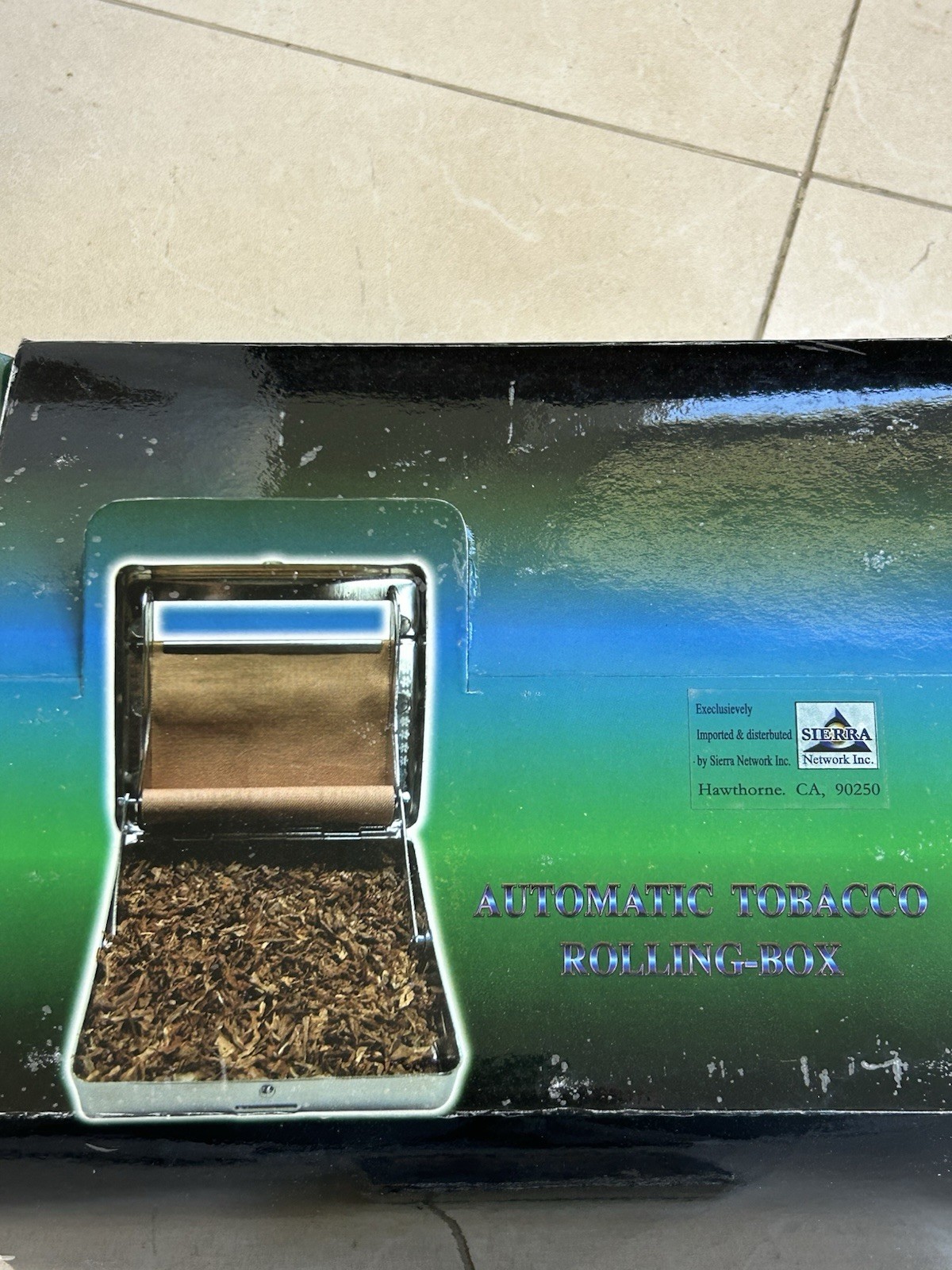 2 Chrome Automatic Tobacco Rolling Box 2 Different Designs