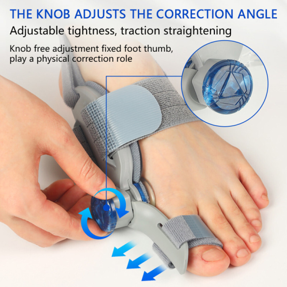 Bunion Fix Toe Valgus Corrector Adjustable Orthopedic Splints for Left and Right