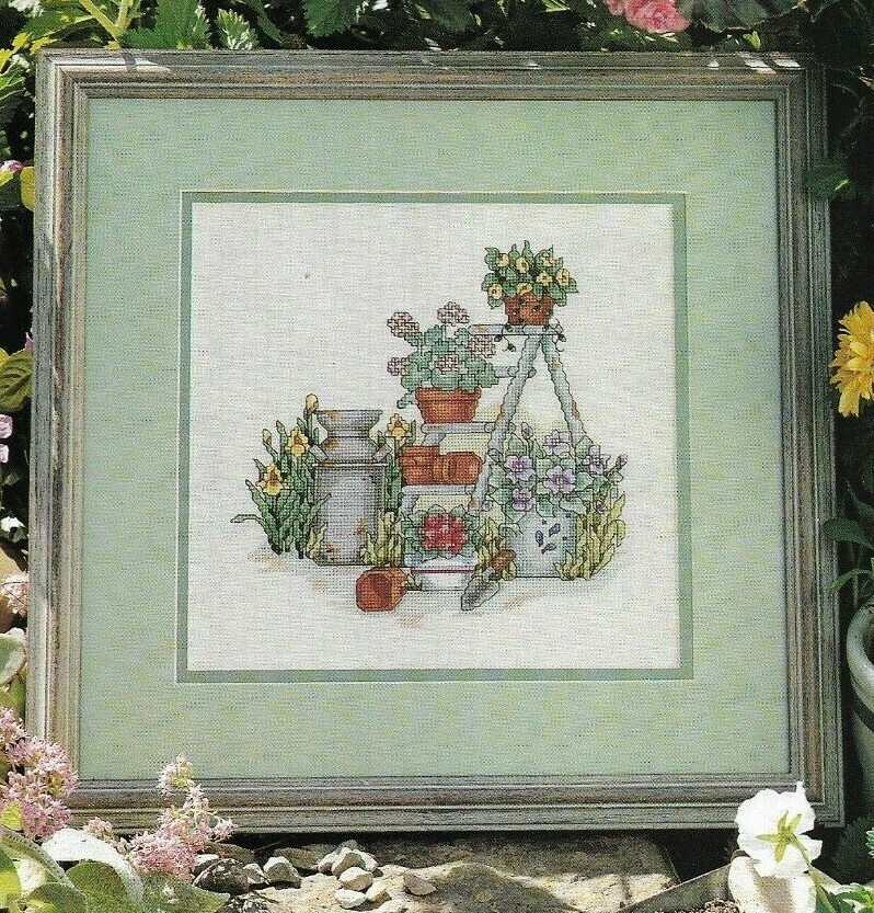 IN THE GARDEN SUMMER DELIGHTS PART 2 CROSS STITCH PATTERN INSTRUCTIONS