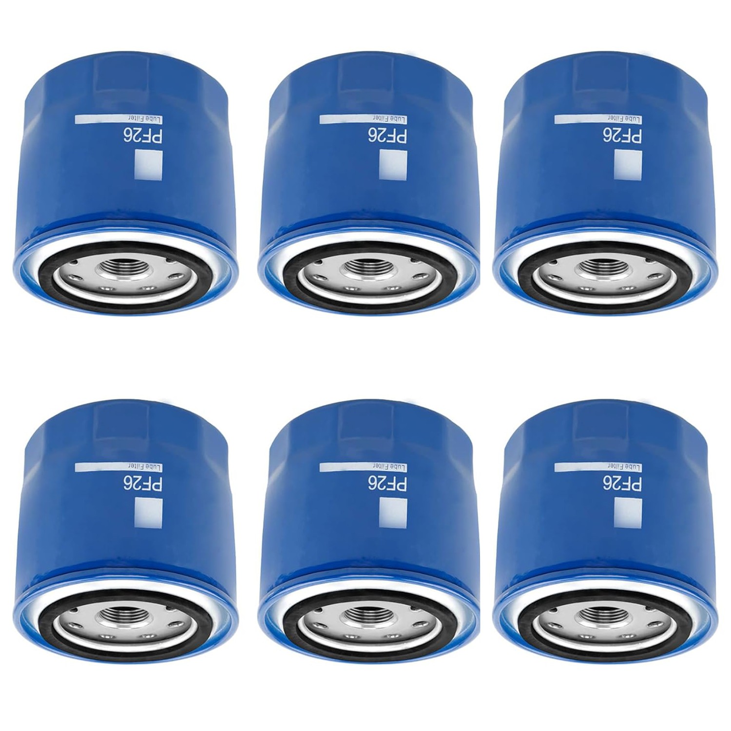 6Pack PF26 Oil Filters For 10-24 ACDelco Chevy Silverado GMC 2500 3500 4500 5500