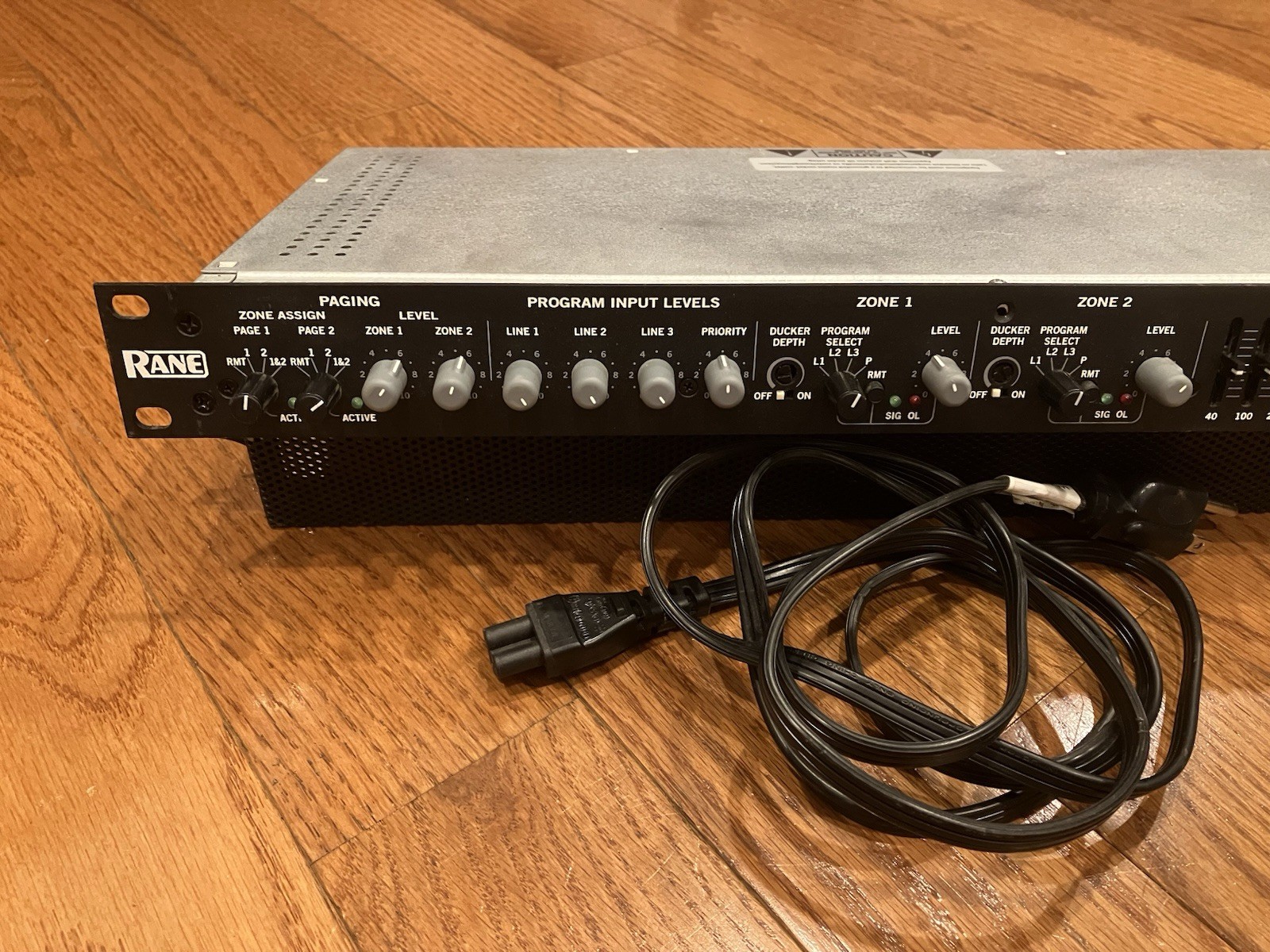 Rane CP 64S Audio Processor EQ/Ducking (FULLY TESTED)