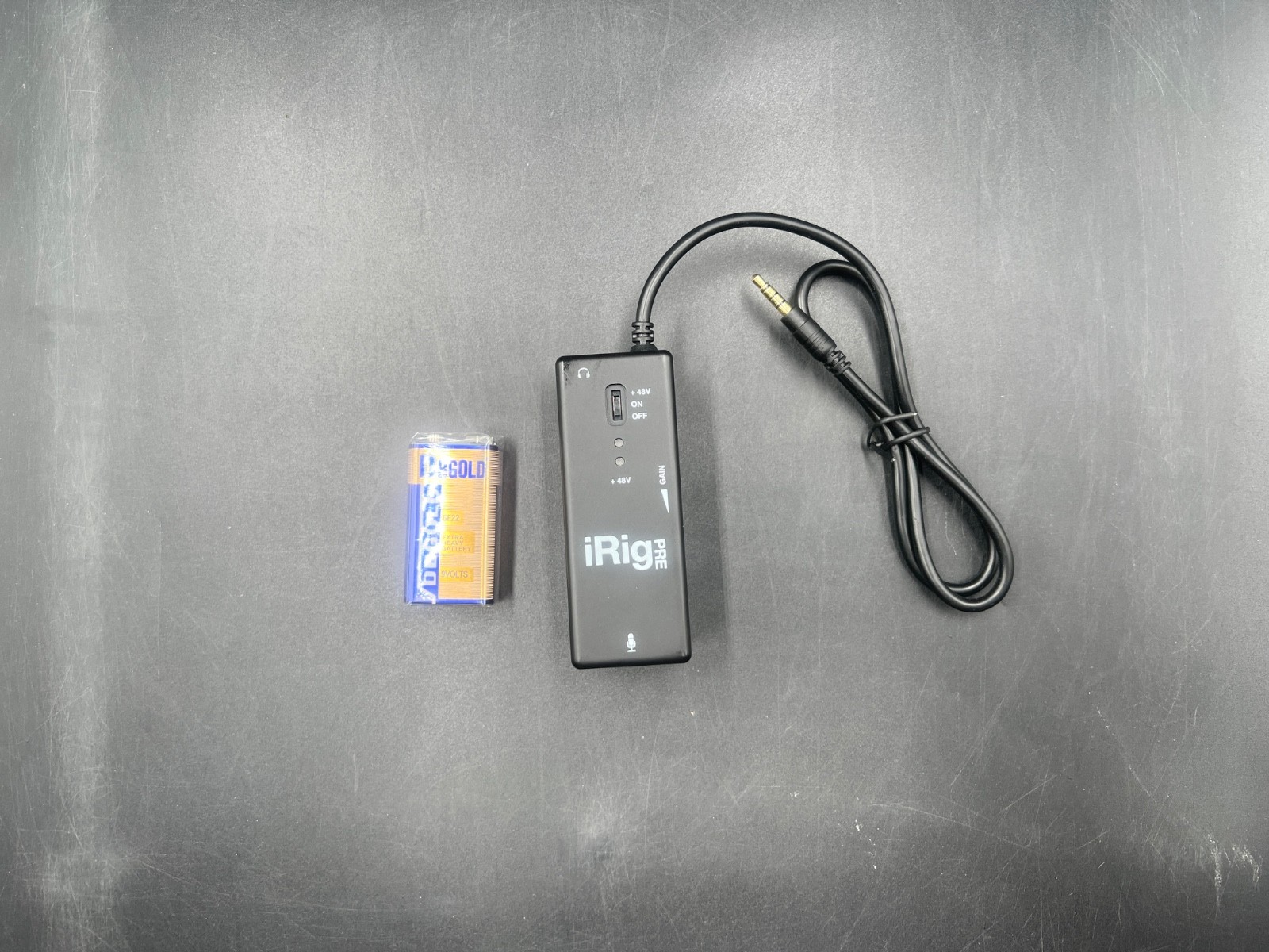 IK Multimedia iRig Pre Microphone Interface (For iPhone, iPod Touch, iPad)