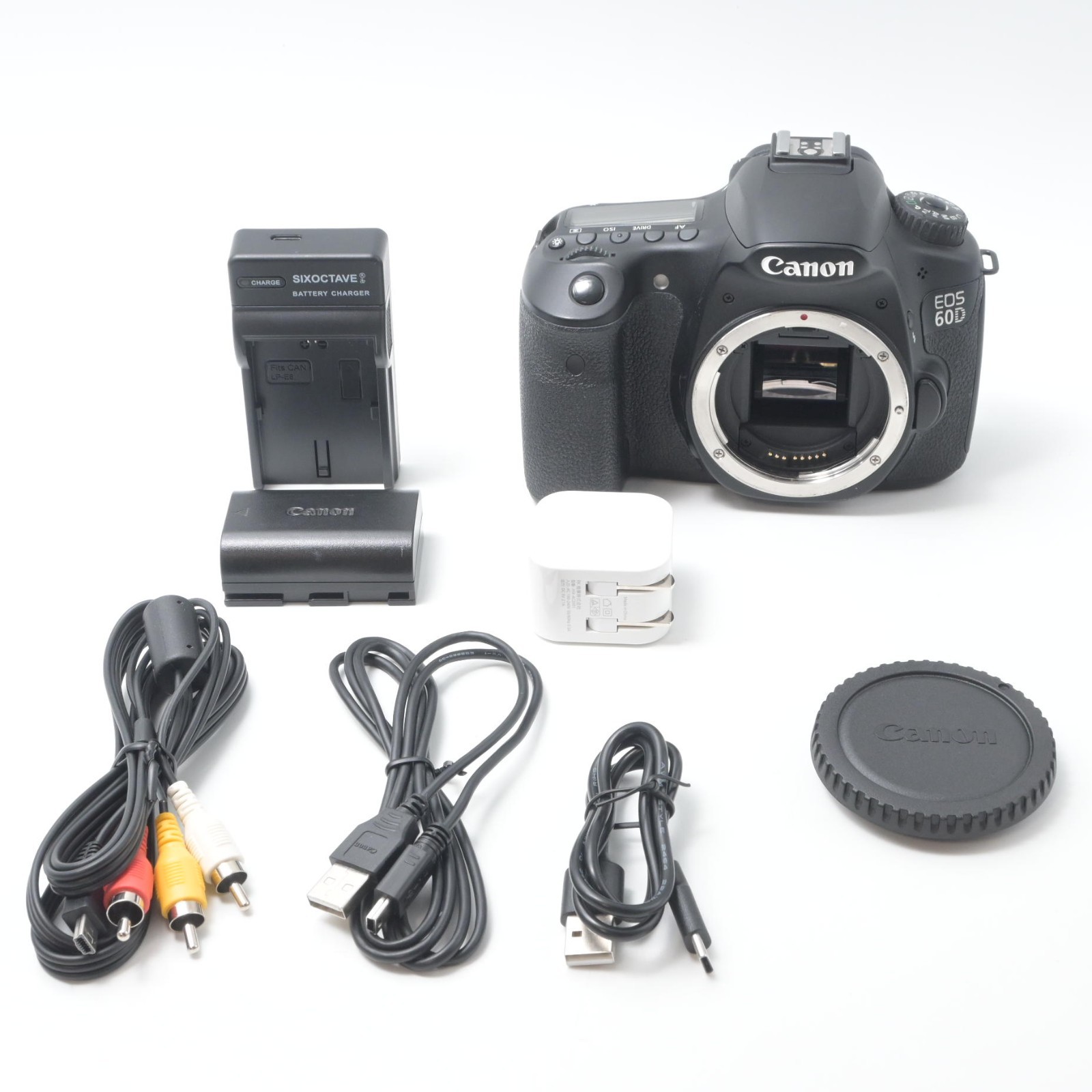 Canon EOS 60D 18.0 MP Digital SLR Camera  (Body Only) [Near Mint]#6281