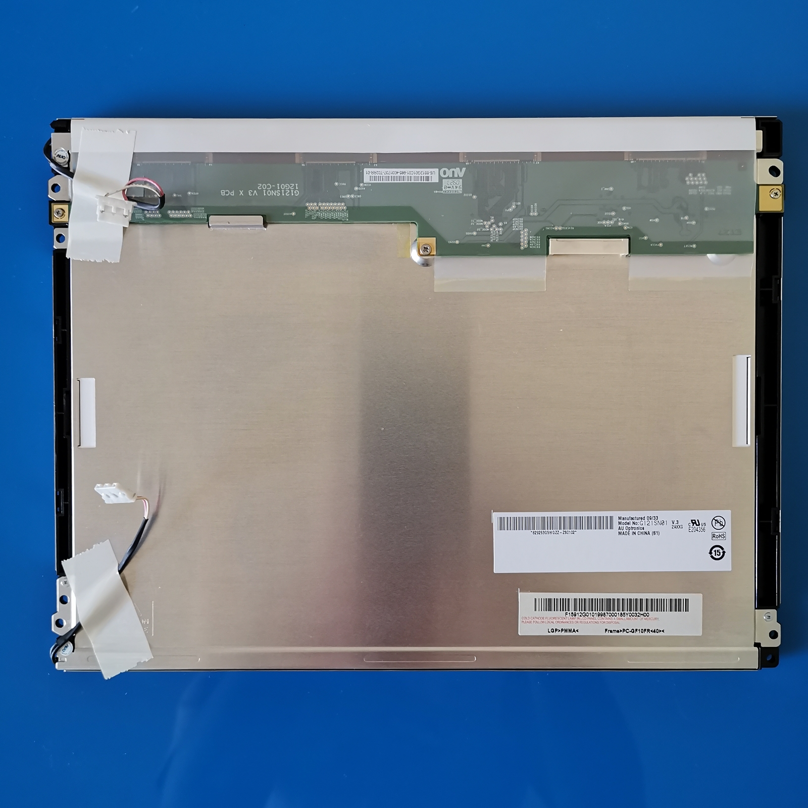 For 12.1" Mindray PM9000 Express G121SN01 V.3 G121SN01 V3 LCD Screen Display