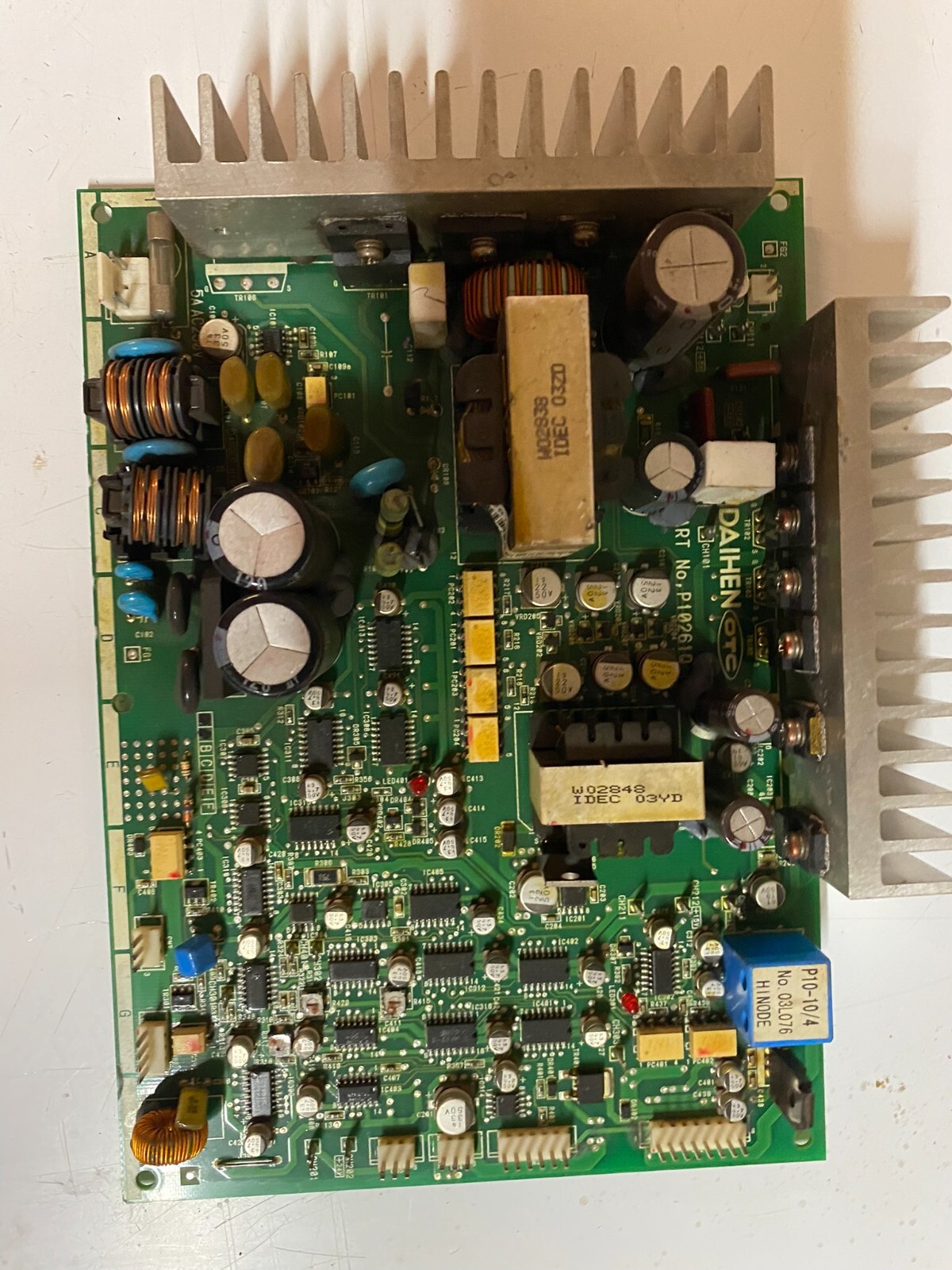 DAIHEN OTC P10261Q WELDER CIRCUIT BOARD USED