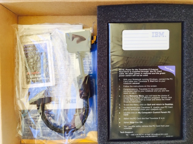 *New* IBM TravelStar (34L4223) 8 GB, 512KB, PCMCIA PC Card Drive