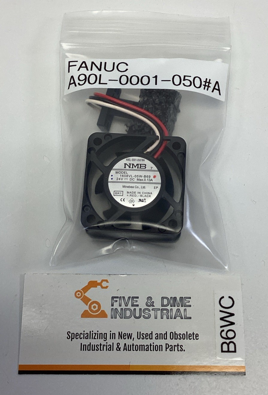 Fanuc A90L-0001-0507#A NMB 1608VL-05W-B69 40x20mm 3-Pin Servo Fan