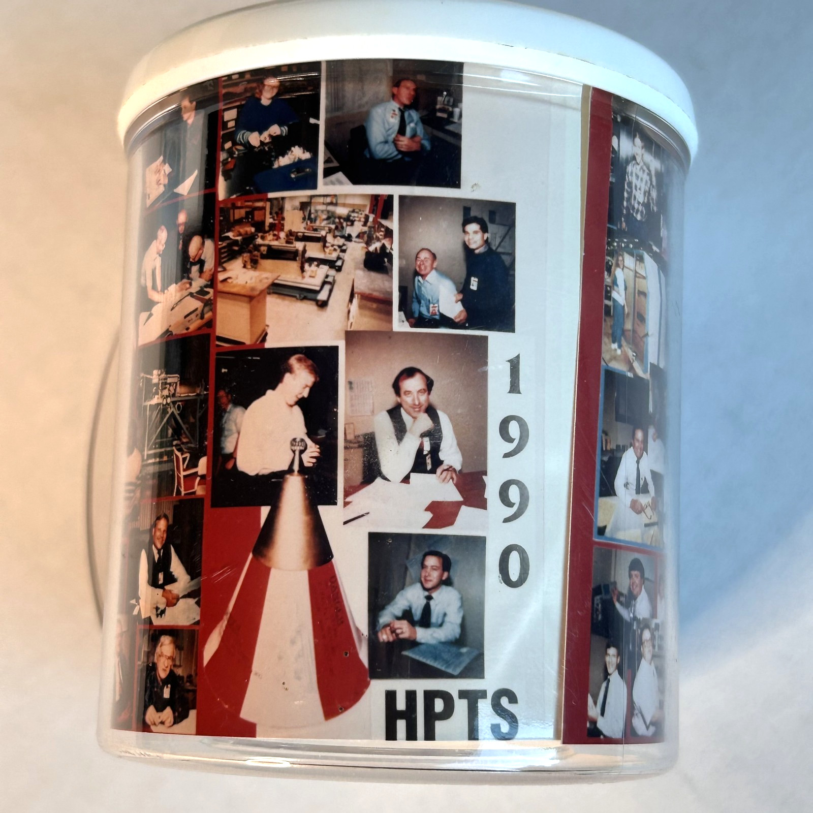 Vintage 1990 Rockwell International HPTS Photo Mug Aerospace Employees